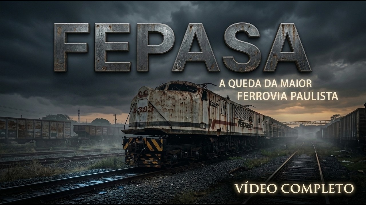 FEPASA: A GIGANTE FERROVIÁRIA PAULISTA | VÍDEO COMPLETO