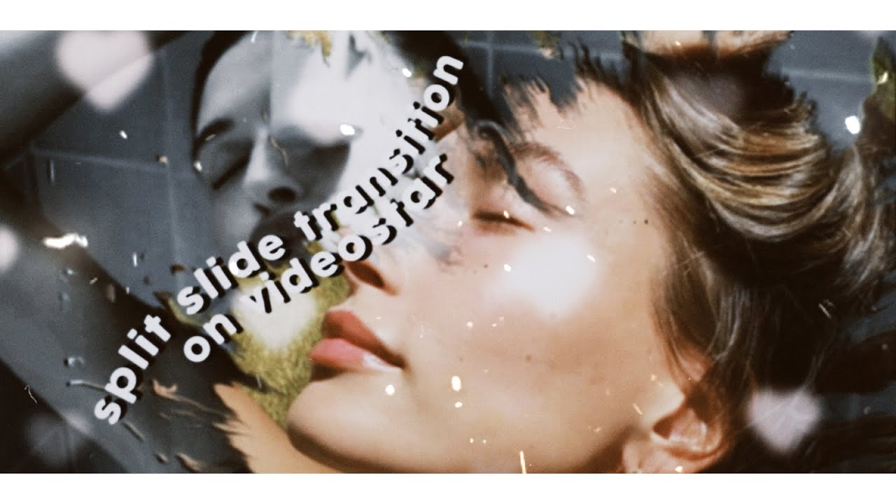 SPLIT SLIDE TRANSITION | videostar tutorial