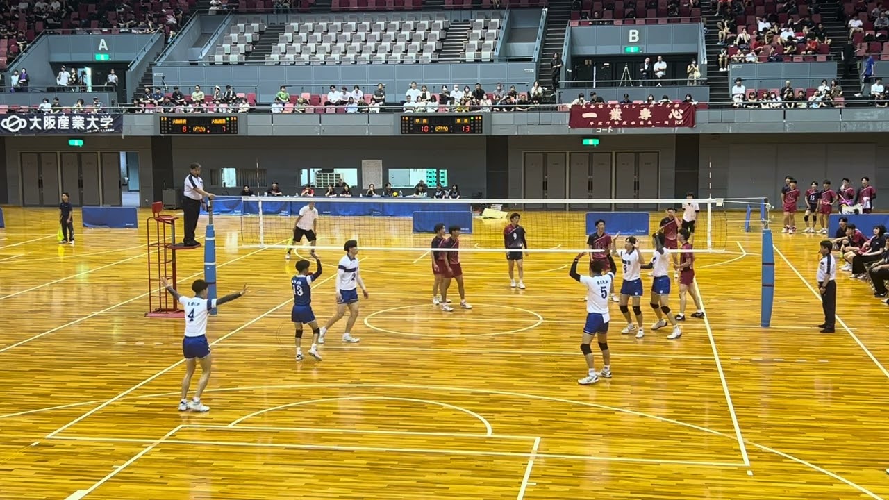 2024 西日本インカレ　甲南大vs東亜大　2セット目