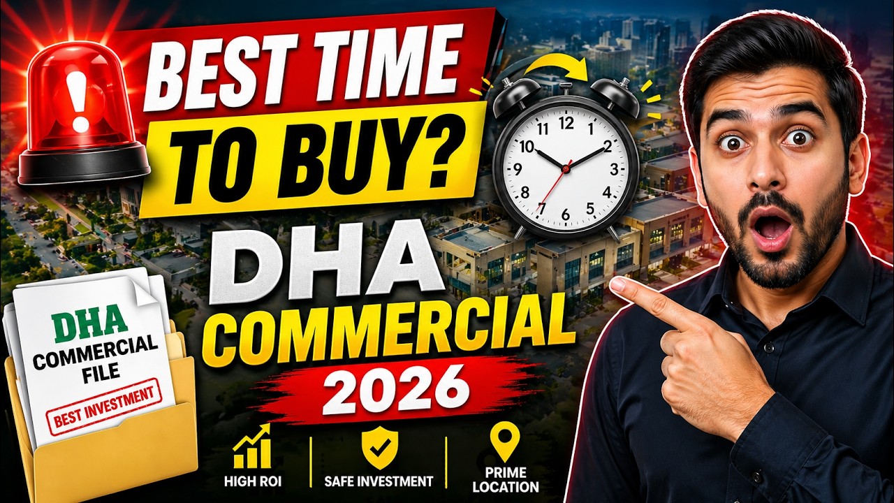 Best DHA Lahore Commercial Files to Buy Now | Prices, Insights & Future Growth