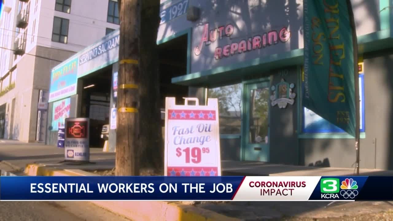 Essential workers continue to be on the job amid coronavirus outbreak