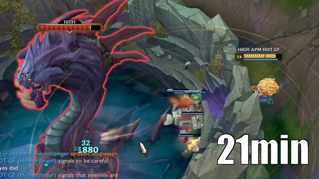 Heimerdinger vs Baron after 21min