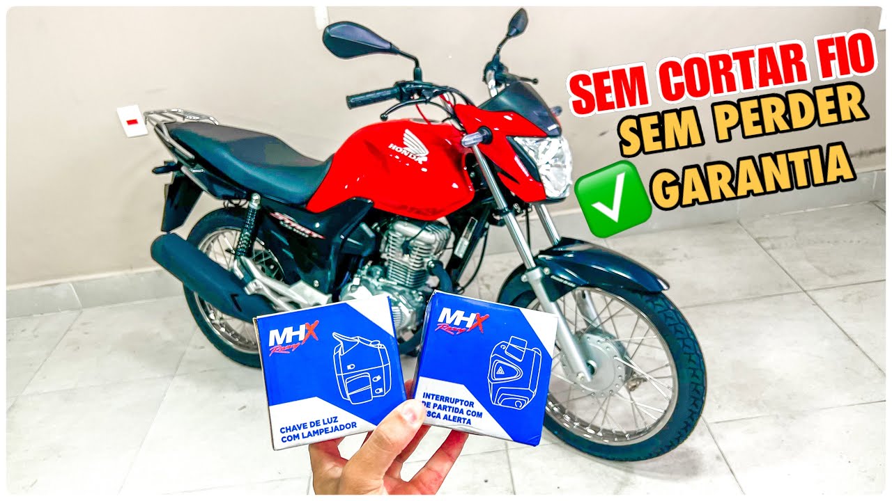 PUNHO DE XRE E DE CB500 PARALELO NA START 160 SEM PERDER GARANTIA HONDA