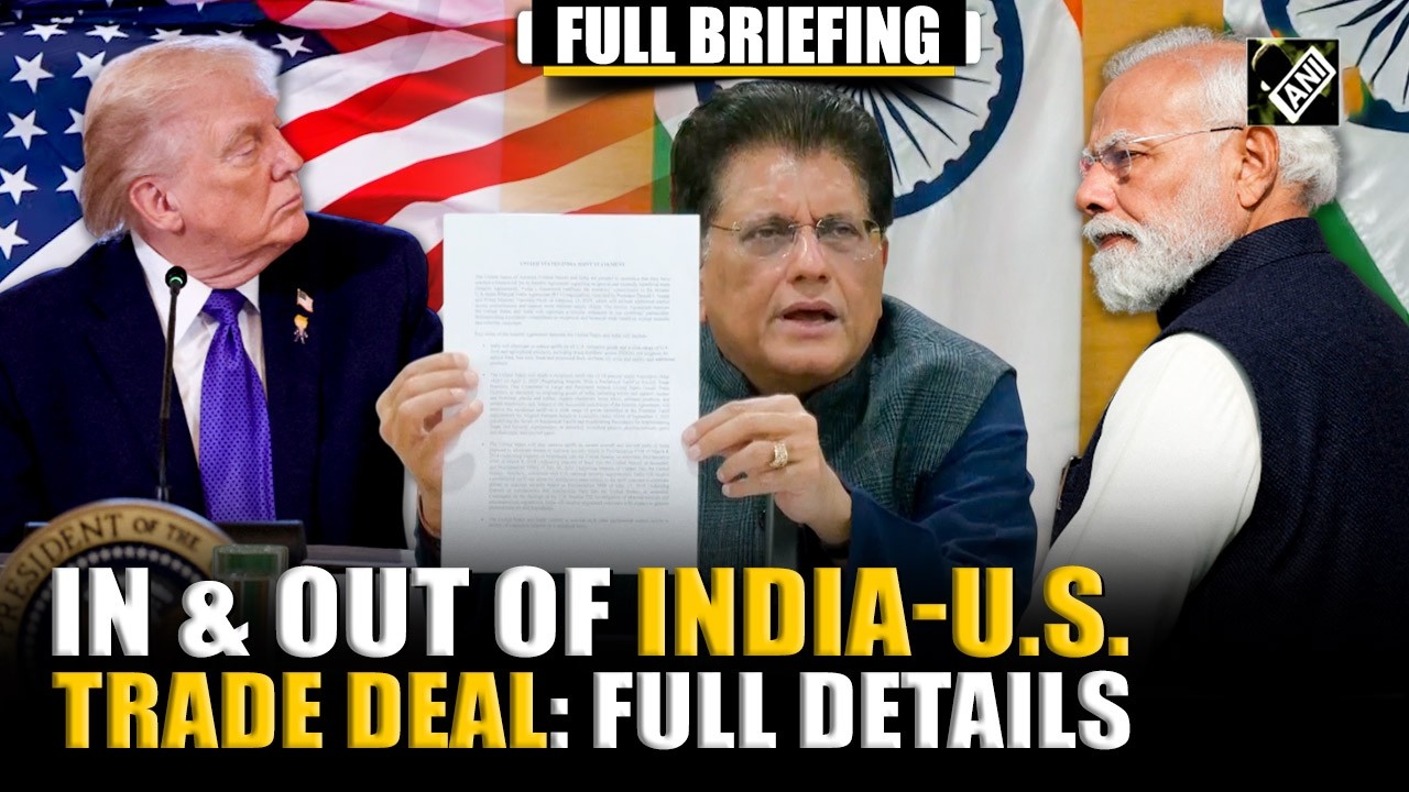Agriculture, Dairy, MSME, Merchandise & more: Piyush Goyal shares full detail of India-US Trade Deal