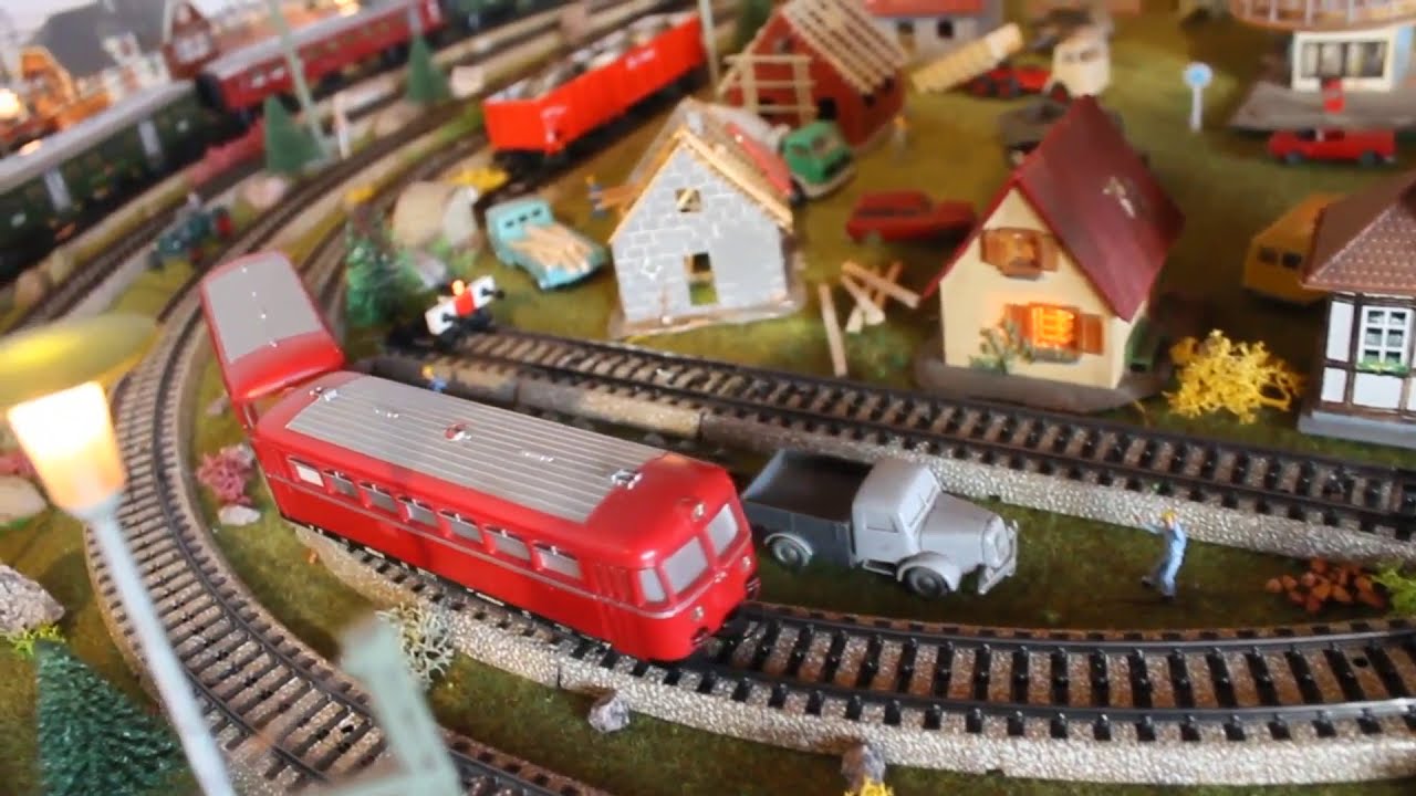 Zug um Zug - Märklin H0 M-Gleis analog Nostalgieanlage 60s,70s Zusammenstellung 1/5