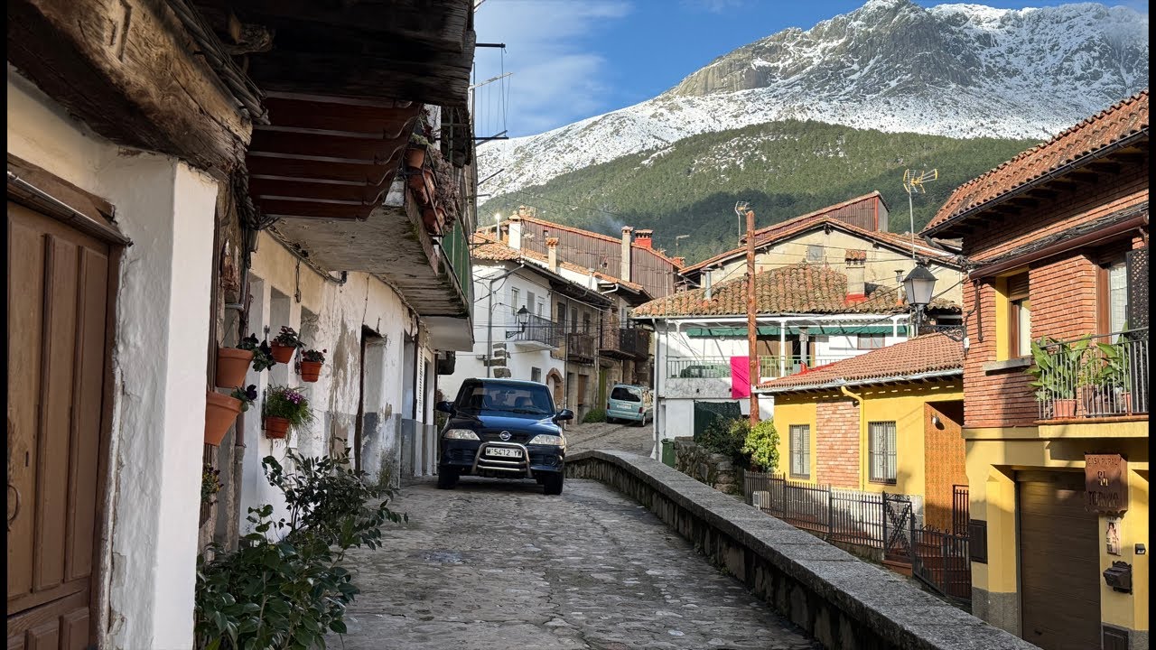 Paseando por este precioso pueblo Cuevas del Valle Ávila #directo