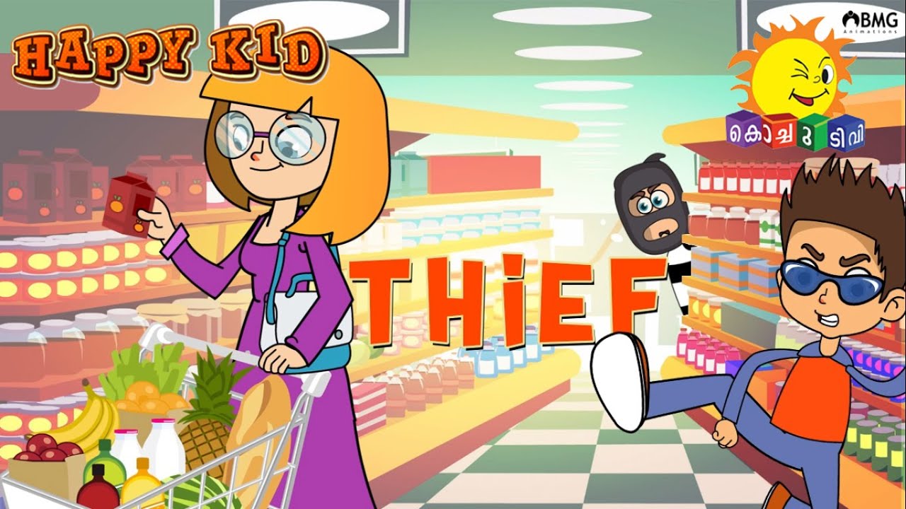 ஹாப்பிக்கிட் | தமிழ் | Happy Kid | Tamil | Episode 5 | Thief | Chutti TV | BMG