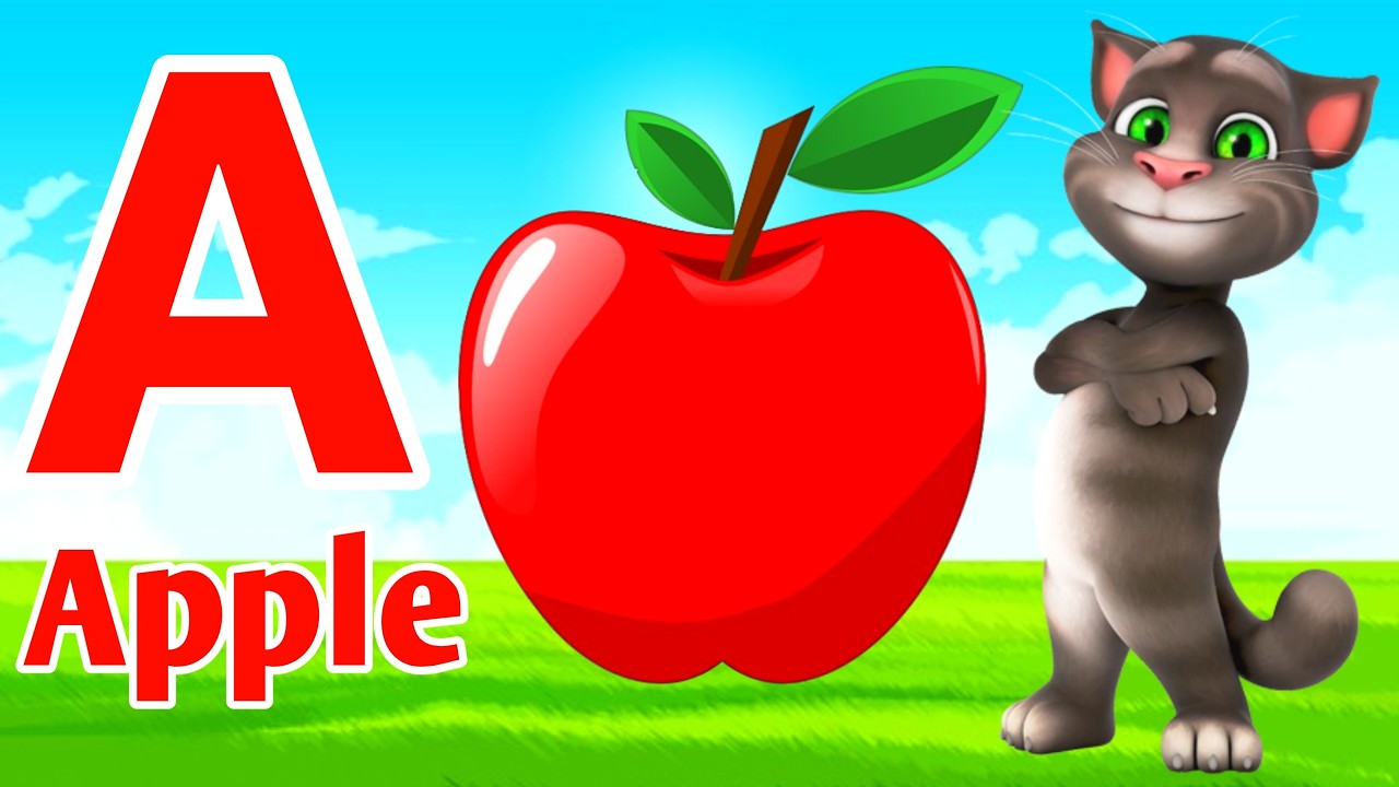Phonics Song 2 with TWO Words in 3D - A For Airplane - ABC Alphabet Songs with Sounds for Children