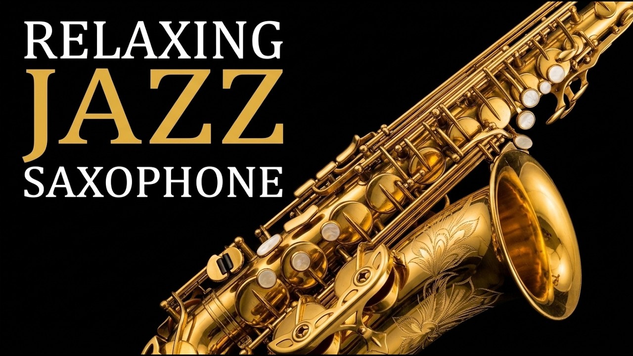 Relaxing Jazz Saxophone instrument Relax & Slow Down 🌿 Soft Saxophone Jazz for Peaceful Moments