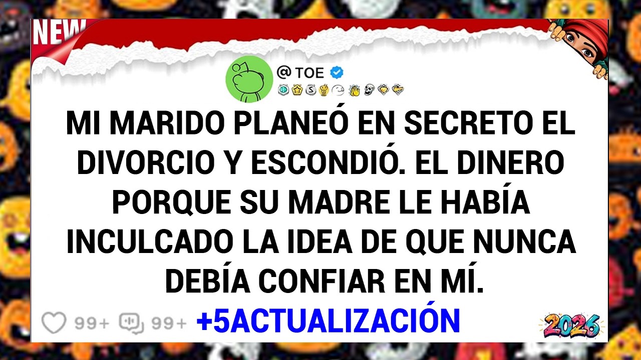 Mi Marido Planeó En Secreto El Divorcio Y Escondió. El Dinero Porque Su Madre Le Había Inculcado...