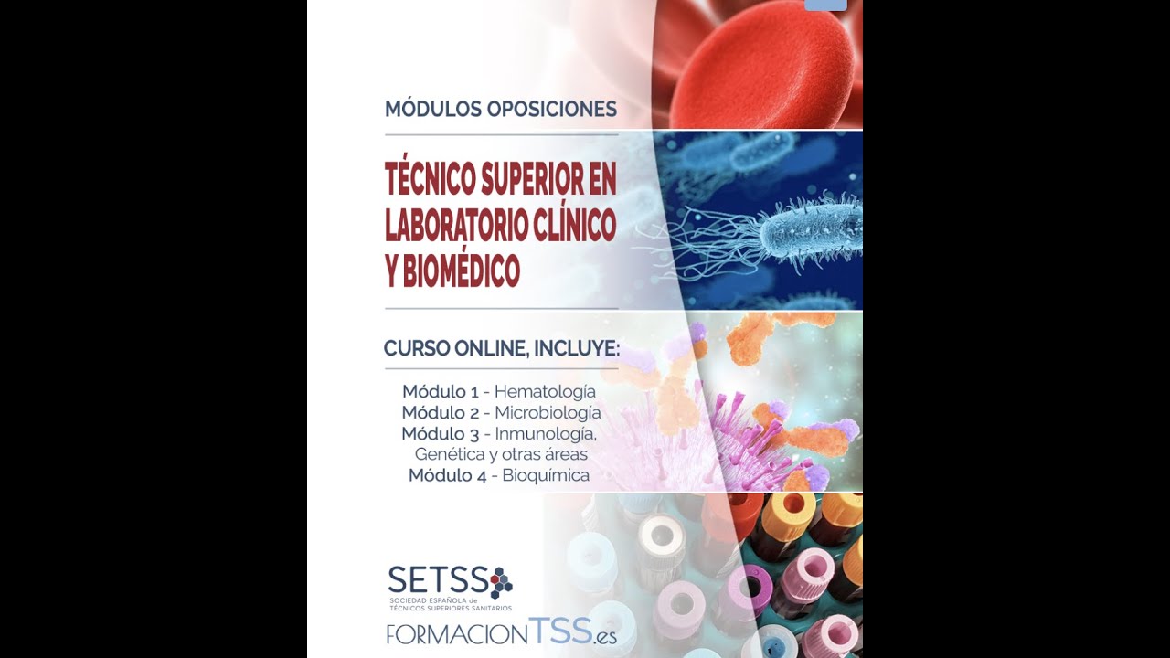 Promoci&oacute;n Curso preparaci&oacute;n de Oposiciones para T&eacute;cnico Superior en Laboratorio Cl&iacute;nico y Biom&eacute;dico
