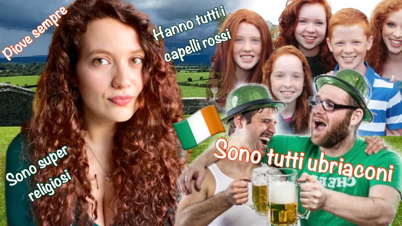 Gli Irlandesi sono tutti Ubriaconi con i capelli Rossi? 😱 Sfatiamo i luoghi comuni sull'Irlanda ☘️