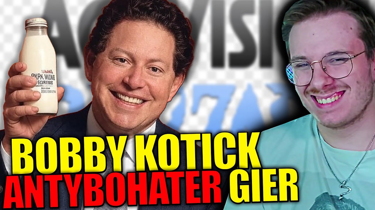 BOBBY KOTICK JEST ANTYBOHATEREM GIER KOMPUTEROWYCH!