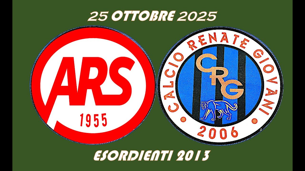 25 OTTOBRE ESORDIENTI 2013  ARS ROVAGNATE  vs  CALCIO RENATE GIOVANI