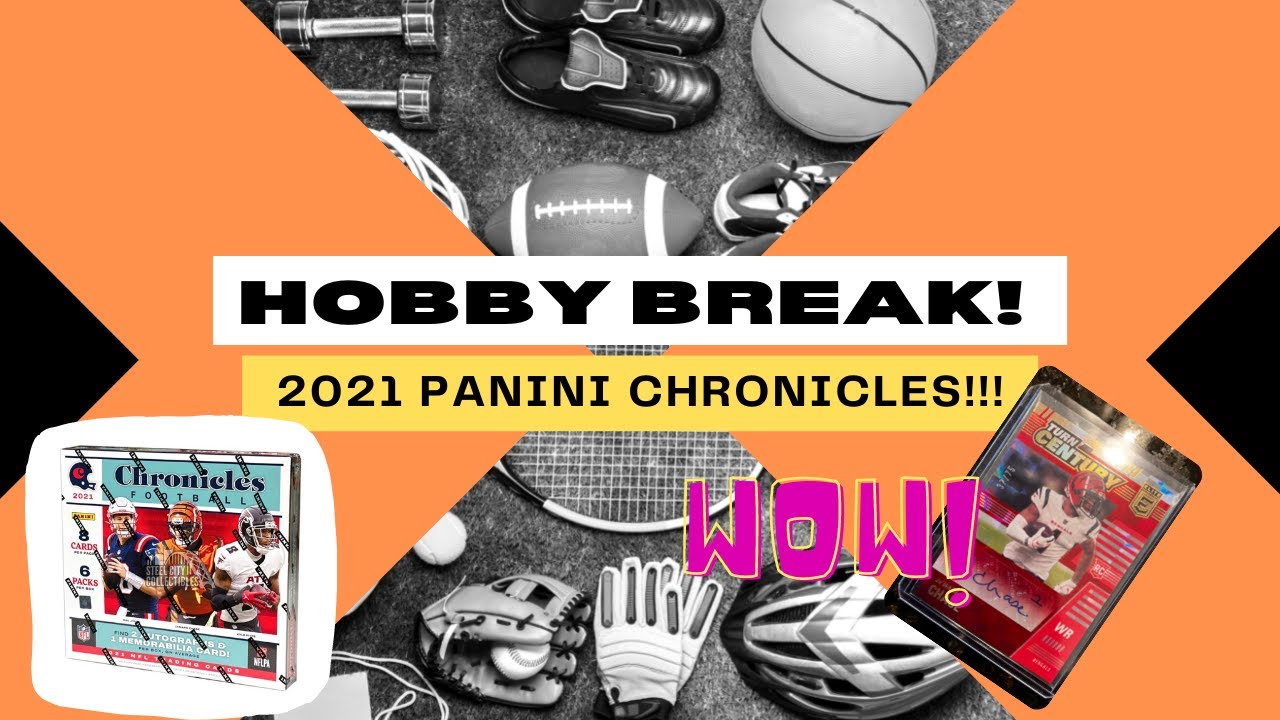 2021 Panini Chronicles Football Hobby Box || 🔥 HOT BOX 🔥  JaMarr Chase HIT!!