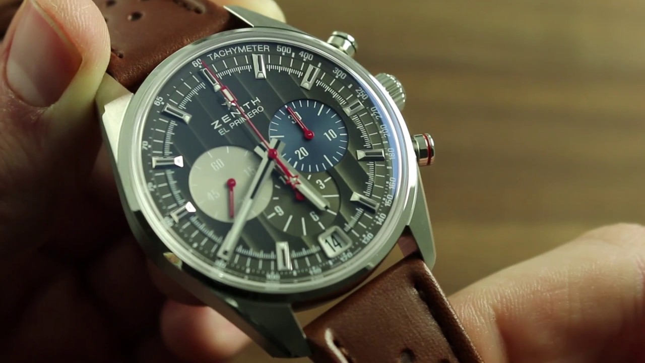 Zenith El Primero 36,000 VpH Classic Cars 03.2046.400/25.C771 Functions & Care