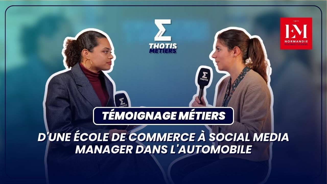 D'une école de commerce à Social Média Manager dans l'automobile