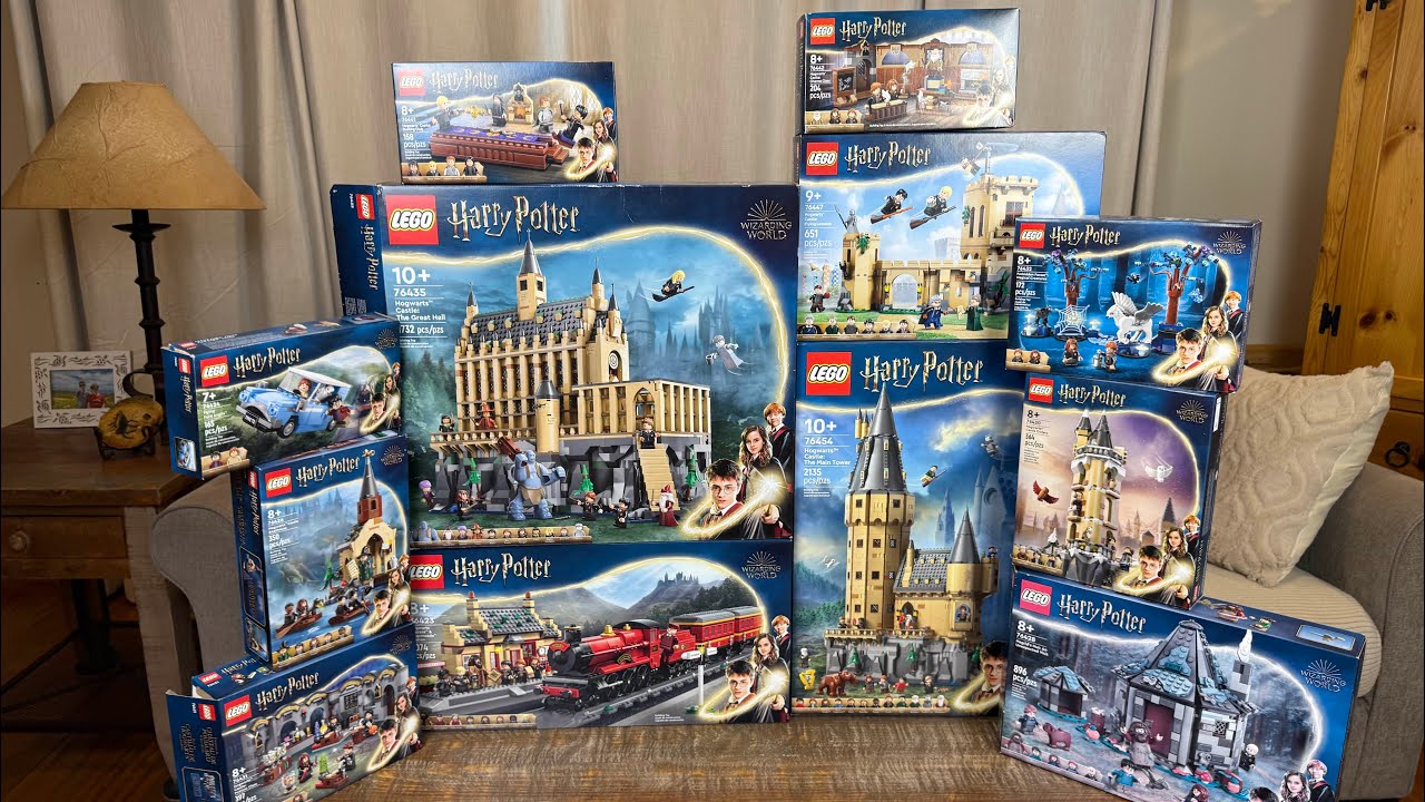 MASSIVE LEGO HARRY POTTER HOGWARTS CASTLE REVIEW