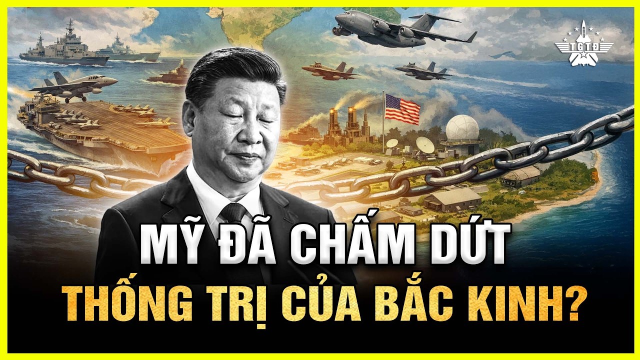 Trung Quốc Thất Thế: Mỹ Siết Chặt Diego Garcia, Khóa Cứng Cửa Ngõ Ấn Độ Dương!