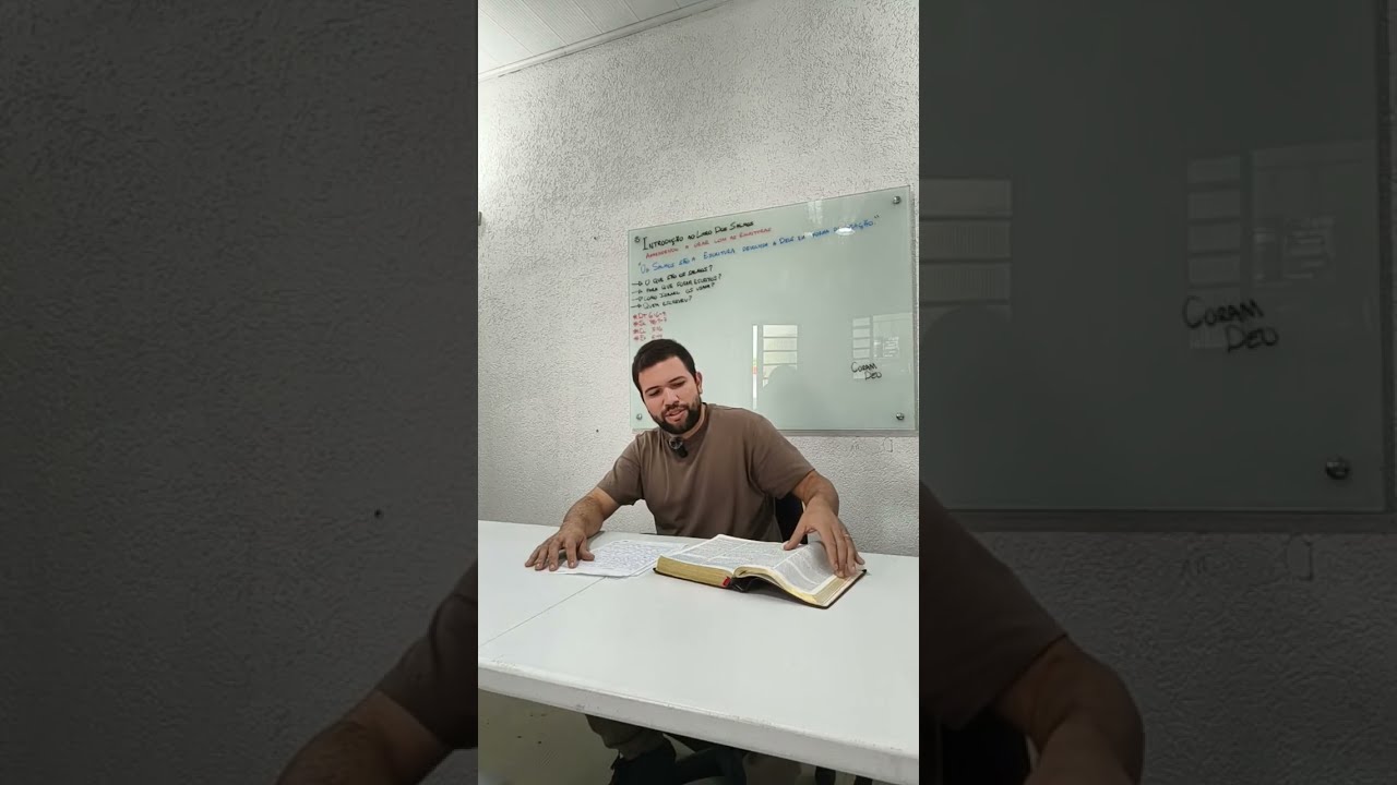ESTUDO BÍBLICO - INTRODUÇÃO AO LIVRO DE SALMOS - PARTE 1