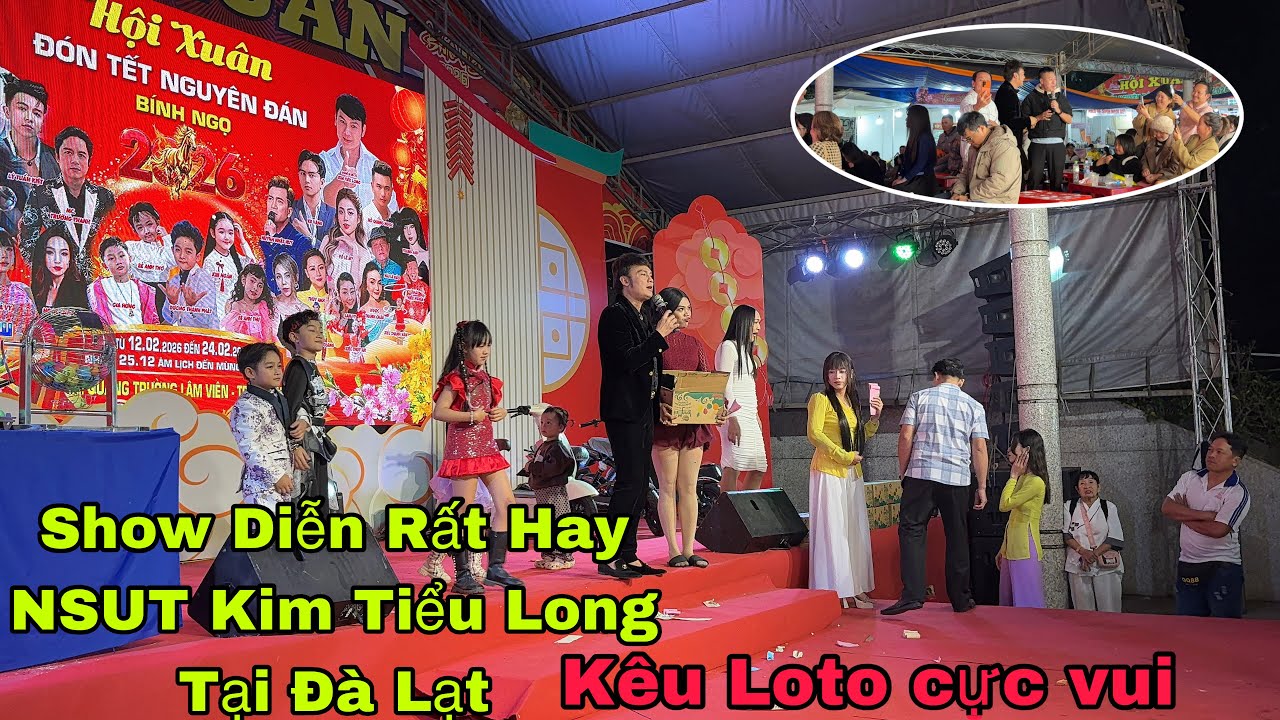 Show Diễn Rất Hay NSUT Kim Tiểu Long Tại Đà Lạt - Kêu cờ cực vui