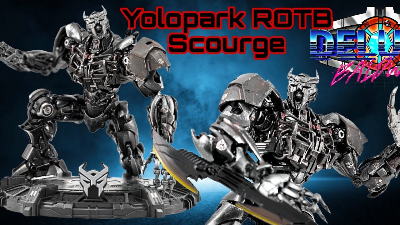 Is this the Best Scourge Ever? Yolopark AMK Pro Rise of the Beasts Scourge Transformer Review!