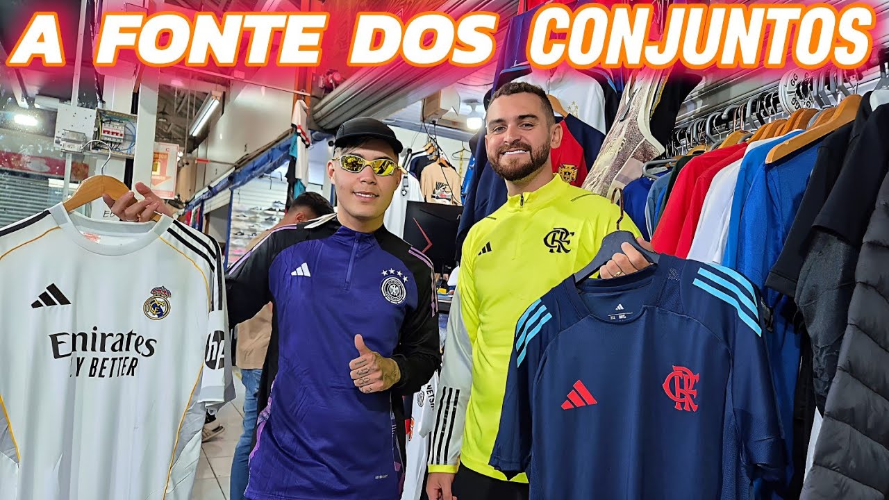 CONJUNTOS DE TIME NO ATACADO! PREÇO DE FÁBRICA, QUALIDADE DE ORIGINAL 🔥