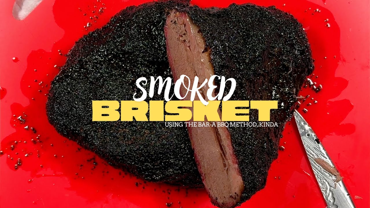 Smoking A Beef BRISKET! (Using The Bar-A-BBQ Bundle Fire Method..Kinda ) #beef #brisket #recipe