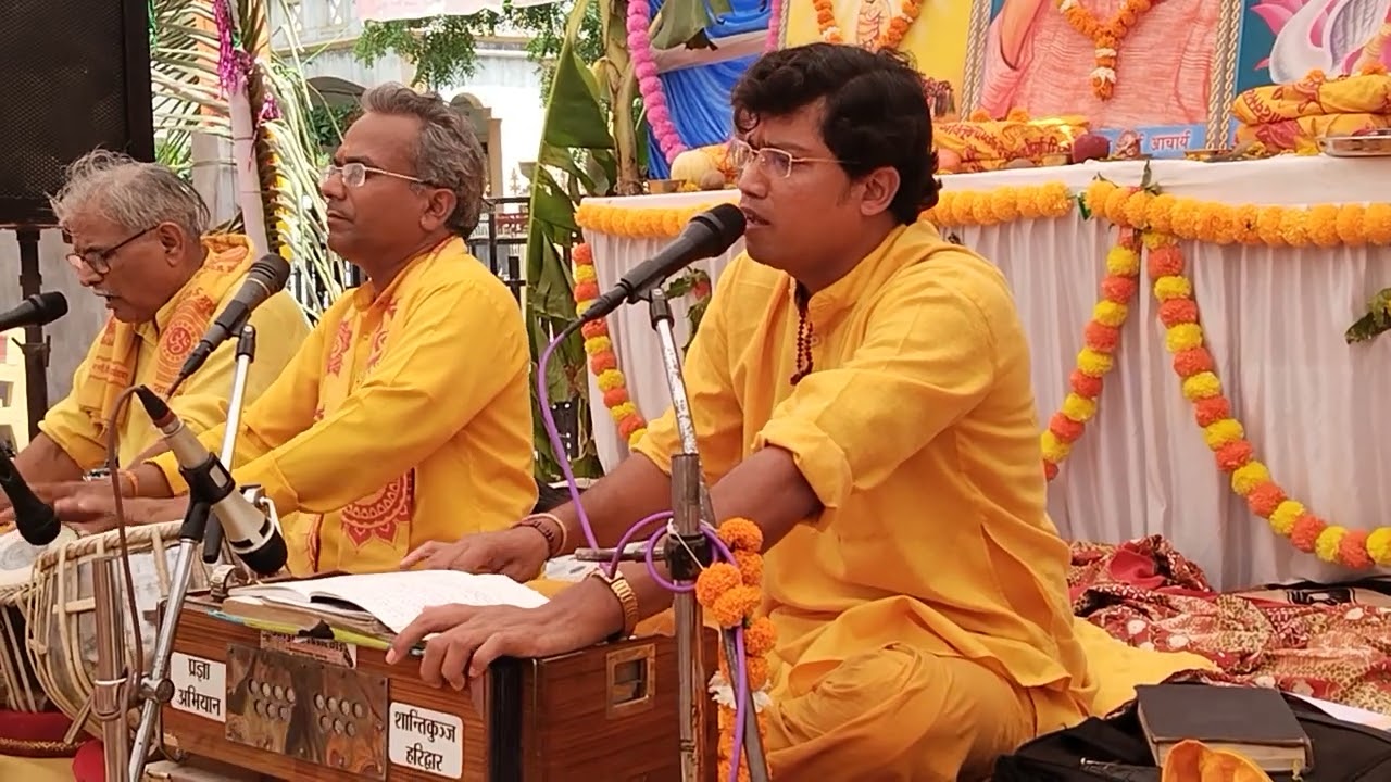 Shree Gayatri Chetana Kendra Mundra 24 Kundi Havan || Maruti Nandan || Jay Hanuman ||