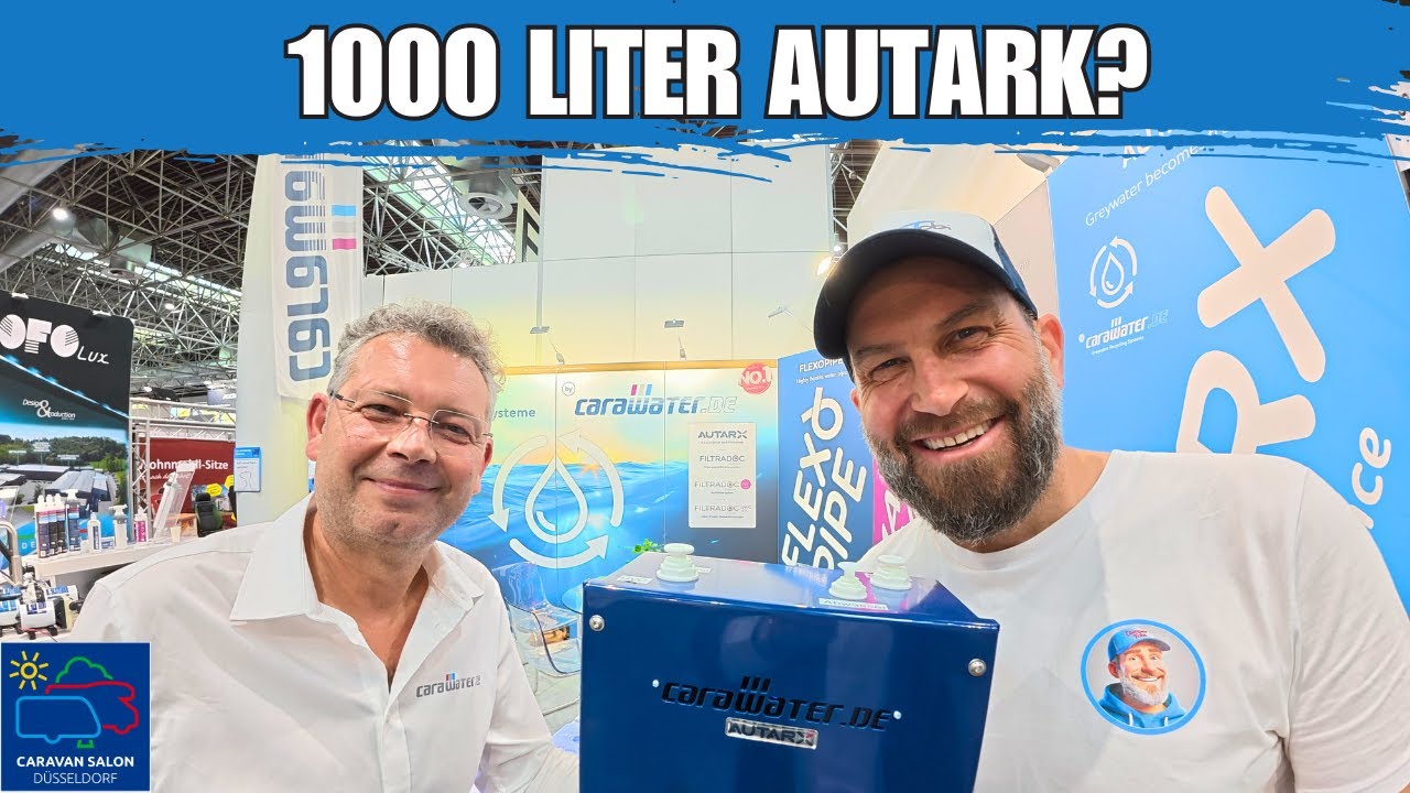 1000 Liter sauberes Wasser in deinem Wohnmobil? 💧 Carawater Filter | Caravan Salon 25