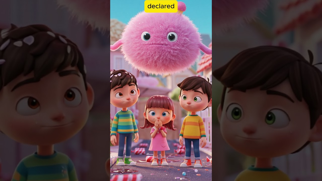 Cotton Candy Cloud Monster's Sweet Surprise 