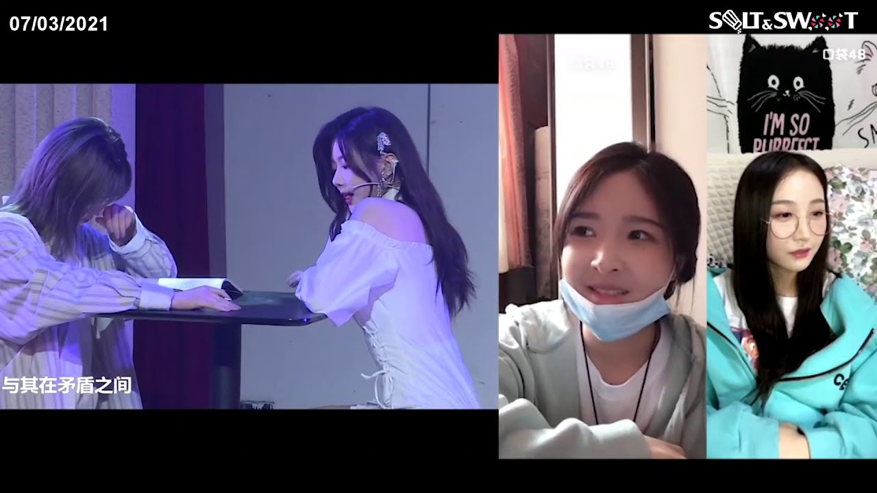 [Vietsub] Lưu Thù Hiền x Hồ Hiểu Tuệ |Nãi Bao| Lưu Dấm Chua Reaction Tiết Mục Jelly Của Tiểu Bao