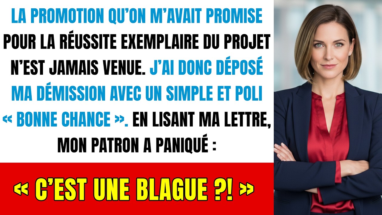 « C’est une blague ? » : La panique de mon patron toxique quand il a compris qu’il avait tout perdu