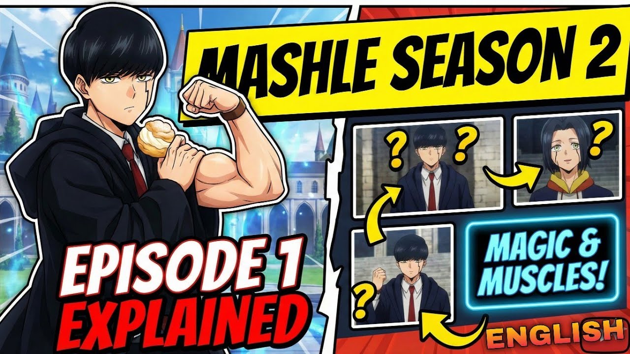 Mashle Season 2 Episode 1 Explained | Full Breakdown in English | Magic and Muscles S2 EP1