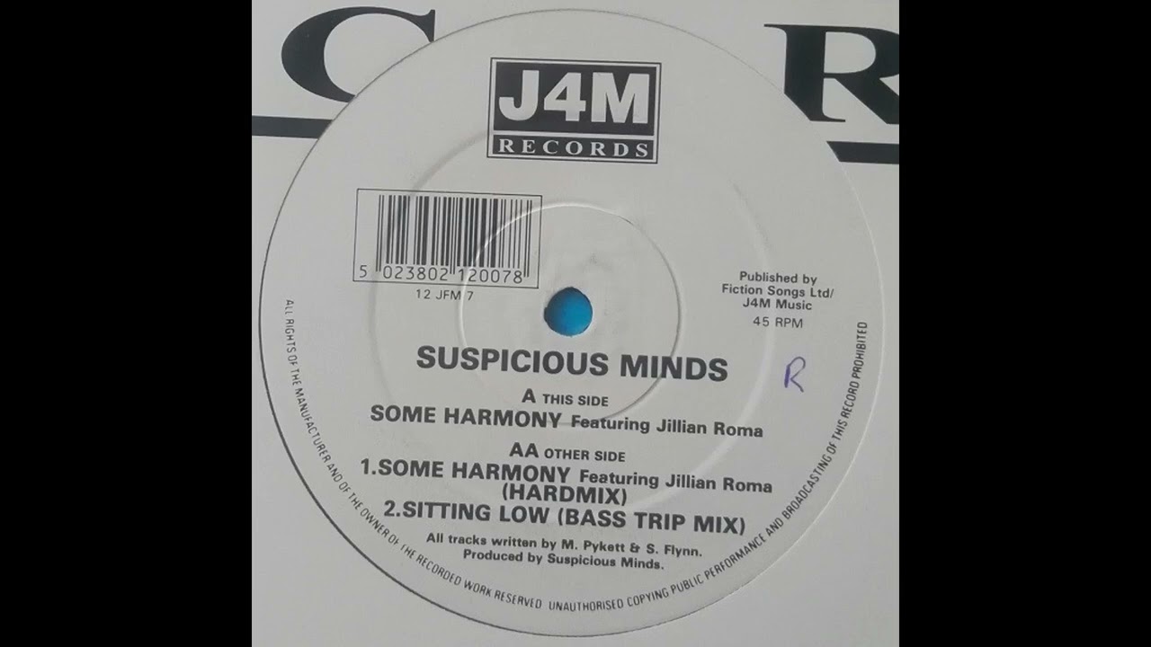 Suspicious Minds - Some Harmony (Hardmix/1992)