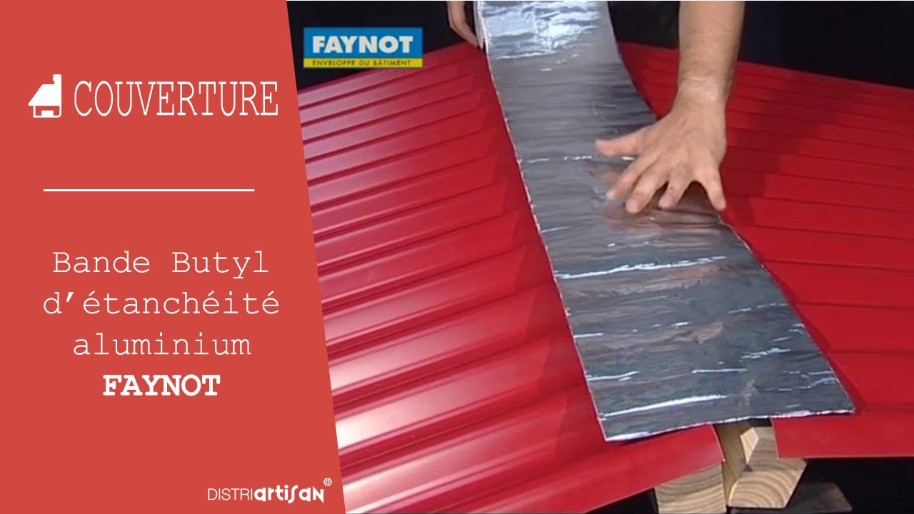 bande Aluminium Butyl pour étanchéité des surfaces