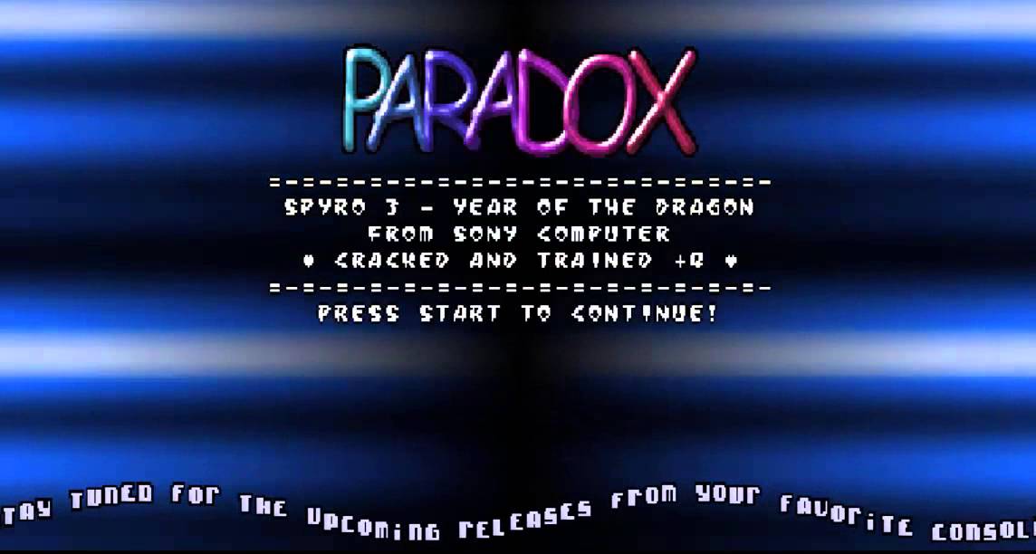 Paradox - Spyro 3: Year of the Dragon [CrackTro] (Her.3 - Estrayk)