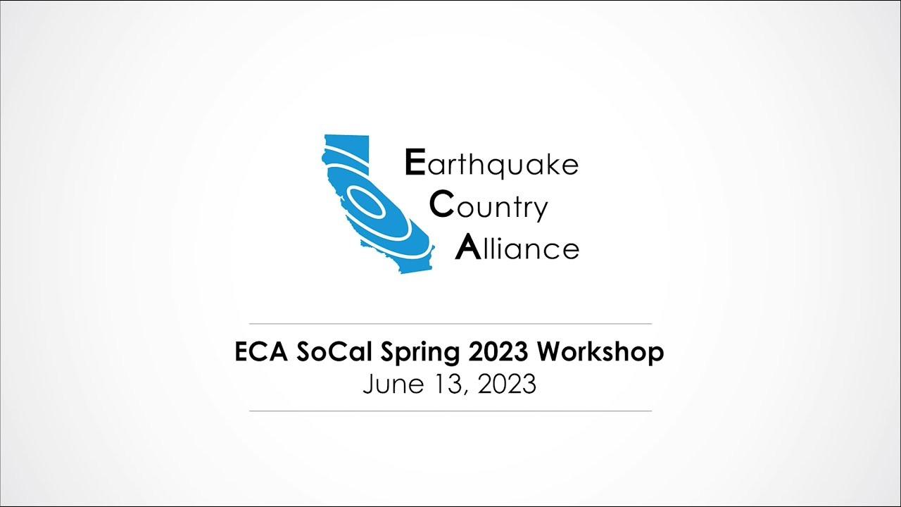 ECA SoCal Spring 2023 Workshop (June 13, 2022)