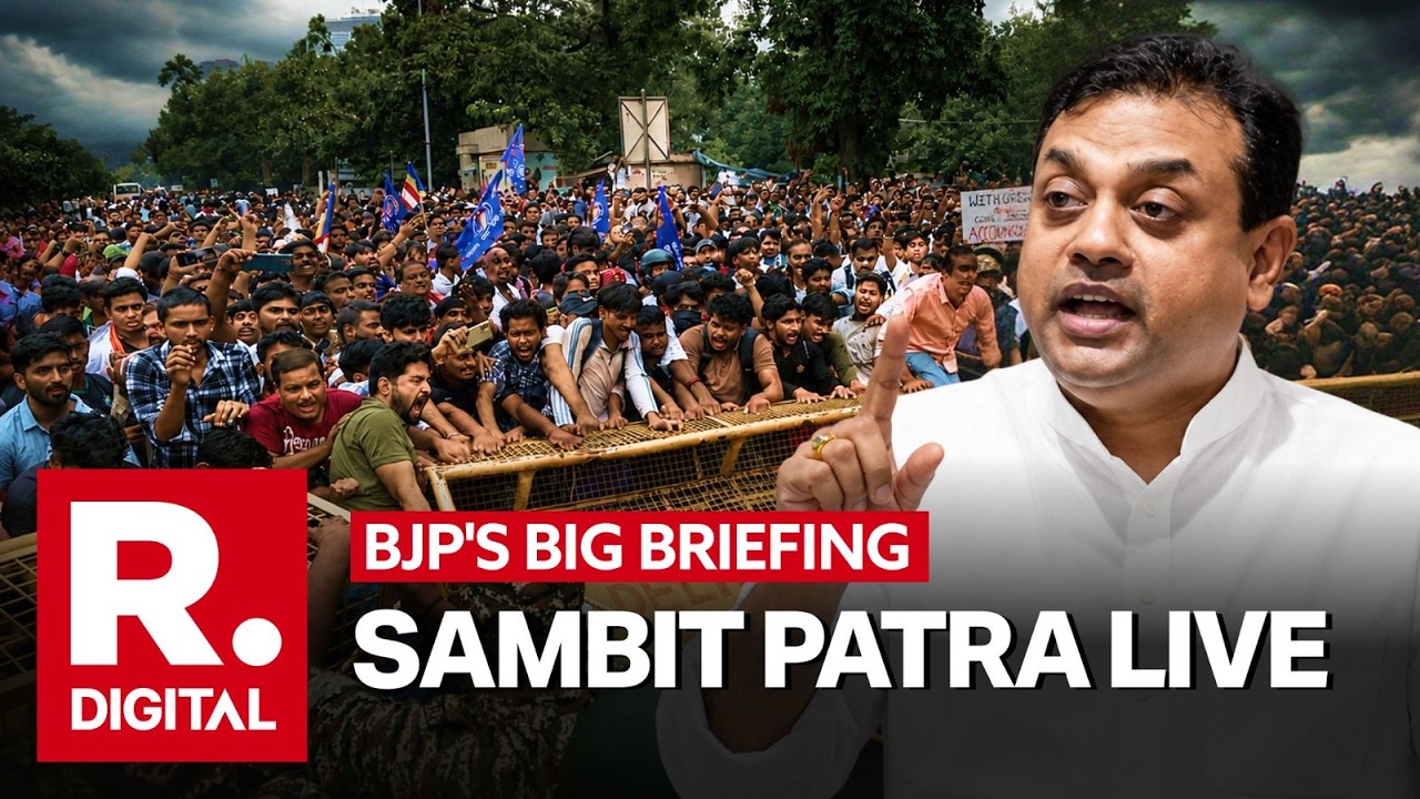 LIVE: Sambit Patra's BIG Press Conference | BJP Targets Rahul Gandhi, Congress & CJP | Republic TV