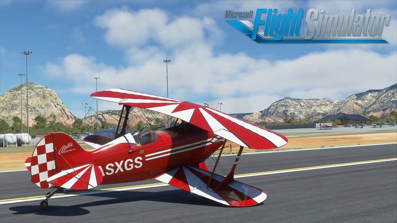 MSFS2020 - Let's try to land the Pitts Special S2S