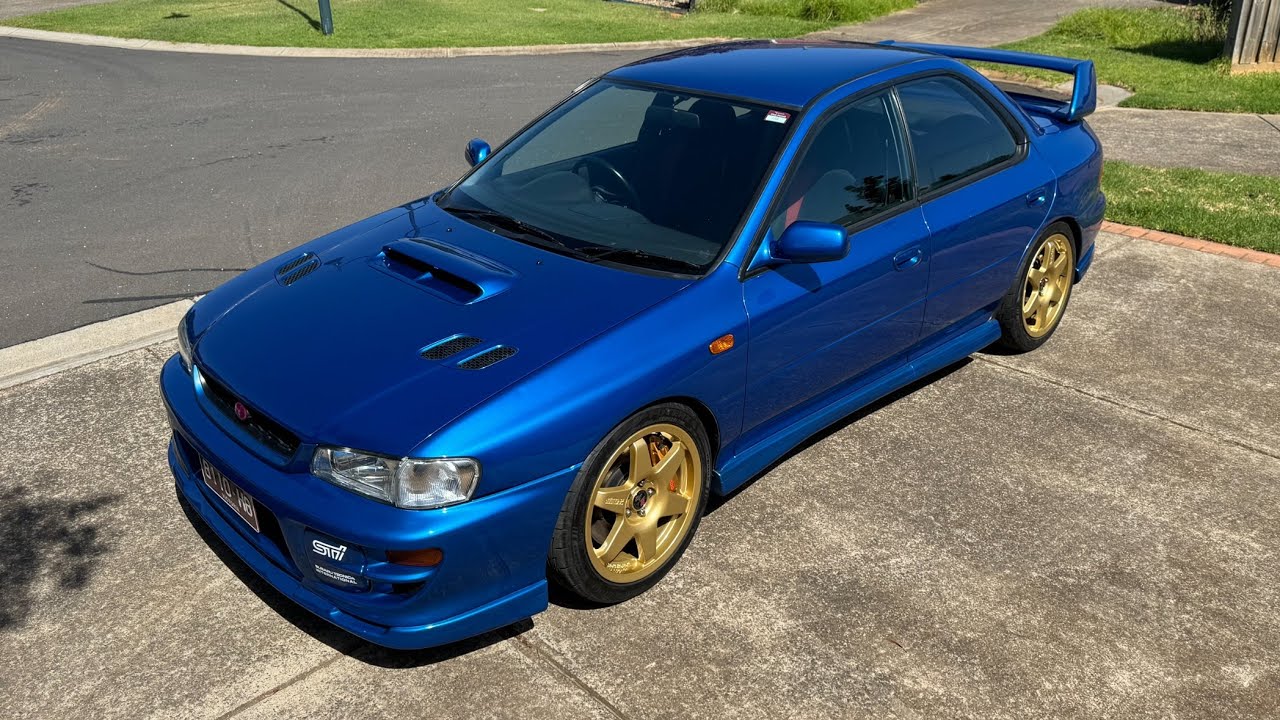 Subaru GC8 WRX gets some NEW SHOES