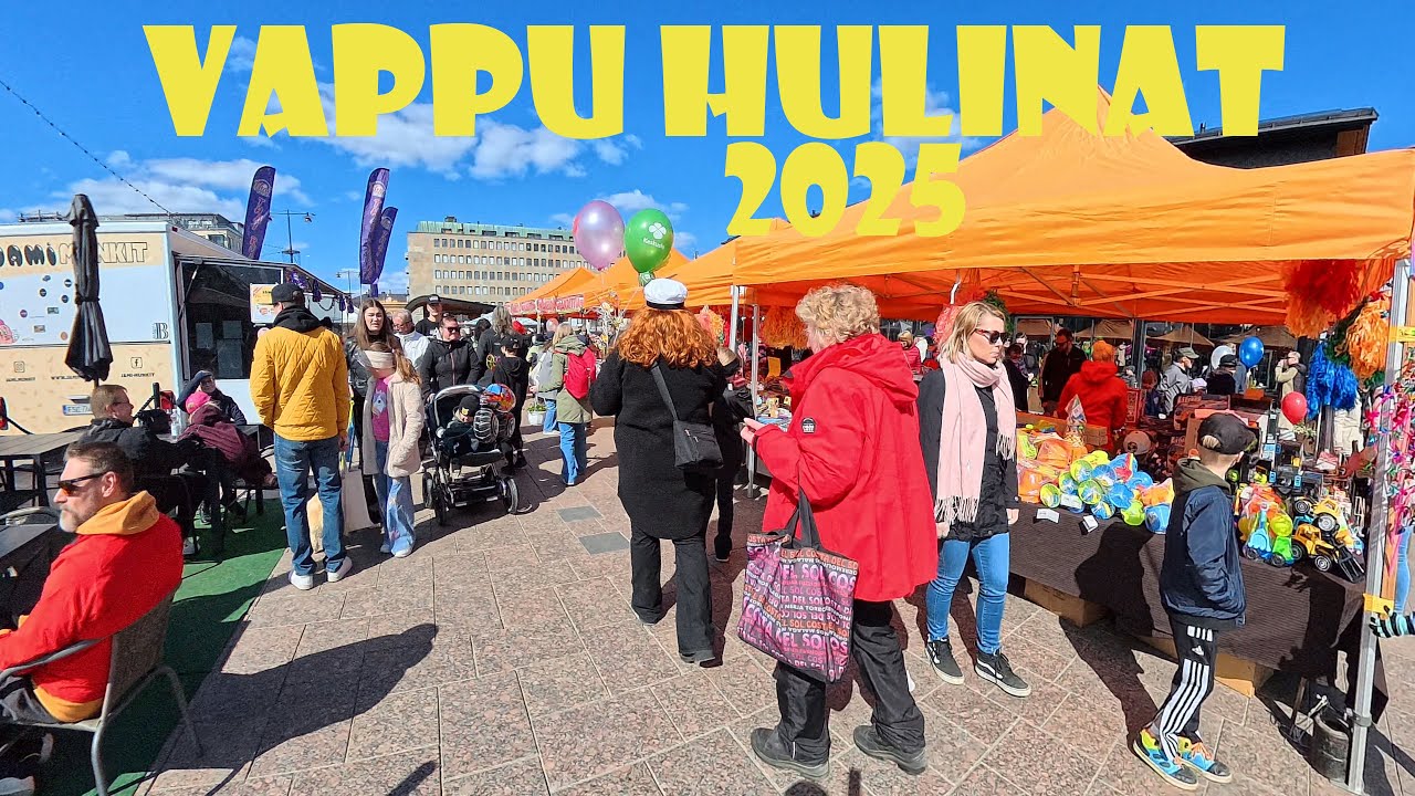 Vappu hulinaa Joensuu 2025 |May Day hustle and bustle Joensuu 2025