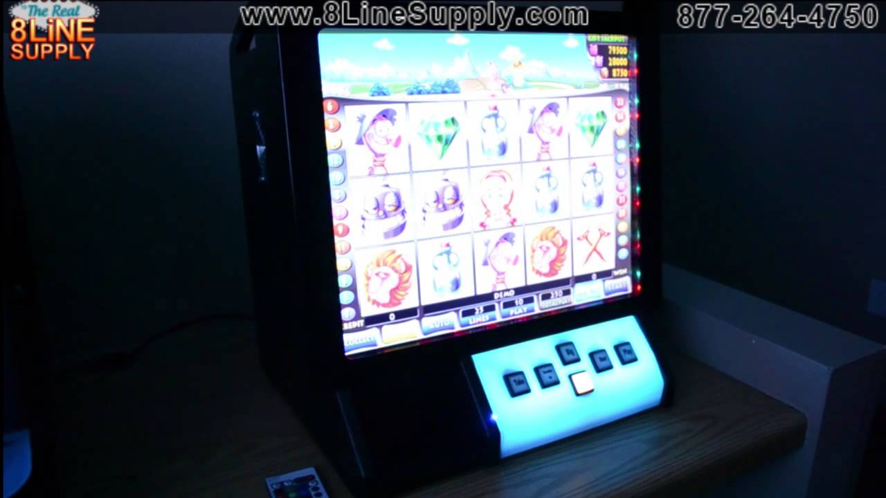 Glow Top Cherry Master Machine Demo Video - 8LineSupply
