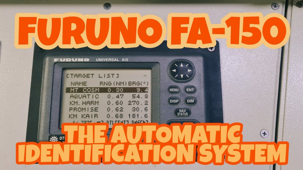 EASY | HOW TO MONITOR TEST ON AIS FURUNO FA-150