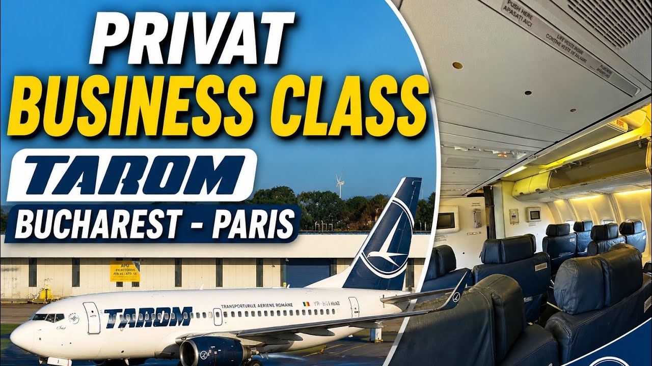 TRIPREPORT | Tarom Boeing 737-700 | 2-2 Business Class | Bucharest - Paris-CDG