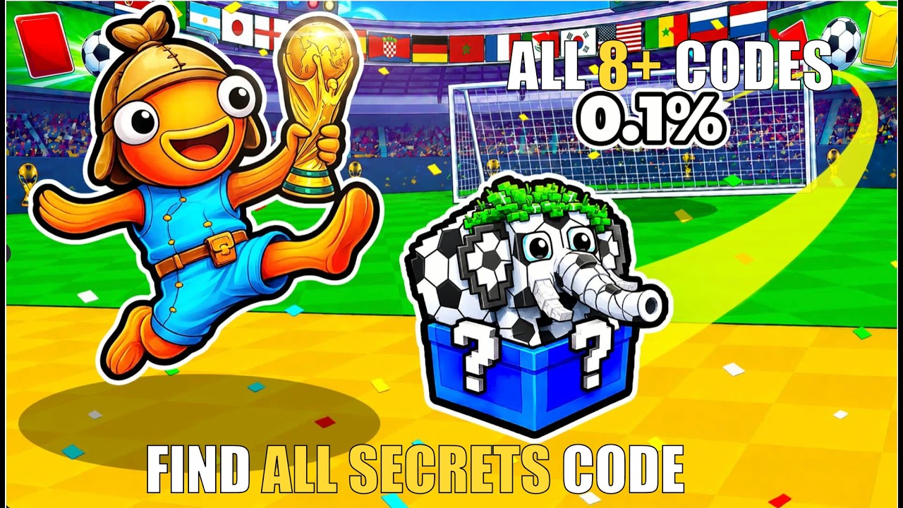 KICK A LUCKY ROT MAP FORTNITE CREATIVE - ALL SECRETS CODES (8+ CODE WORLD CUP EVENT)