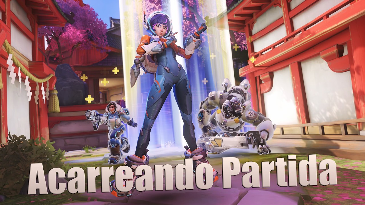 Acarreando Partida Con Juno Me Acarrearon a mi!! Overwatch