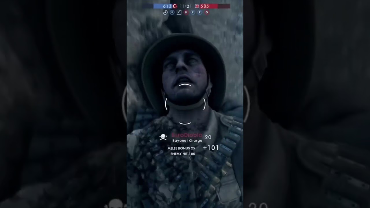 Melee k!lls in #battlefield1