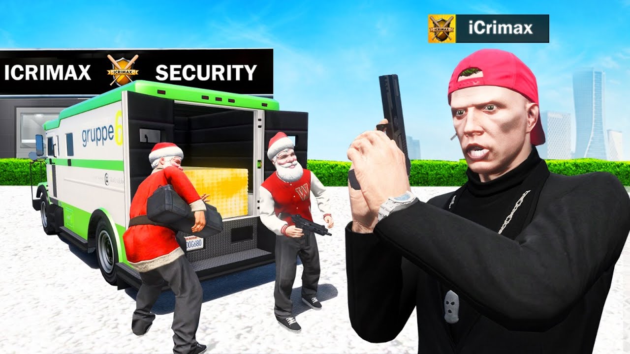 ICRIMAX SECURITY beschützt GELD TRANSPORT in GTA 5 RP!