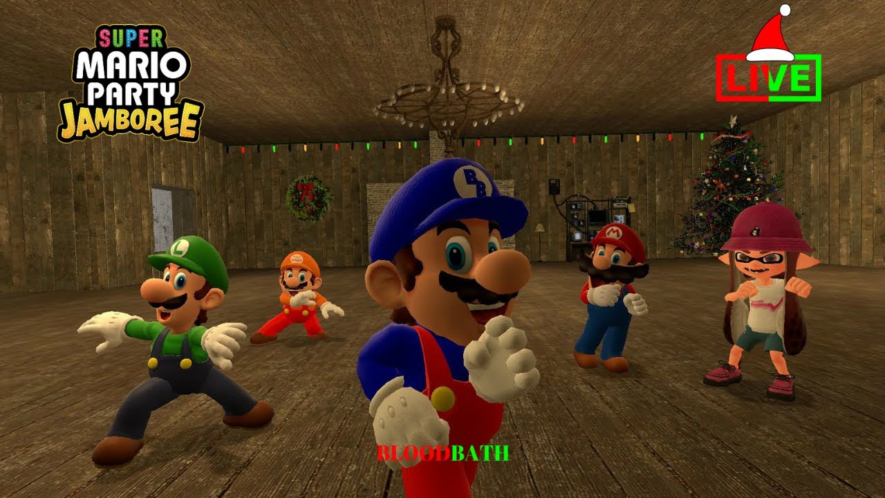 A Christmas Party Jamboree | Super Mario Party Jamboree (BB's Livestream)